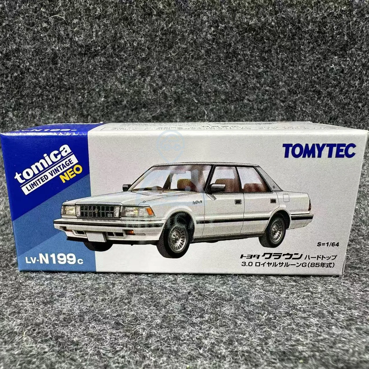 

2506 TOMYTEC1:64 TLV LV-N199c 1985 Crown is white diecast alloy car model Children's toys and gifts