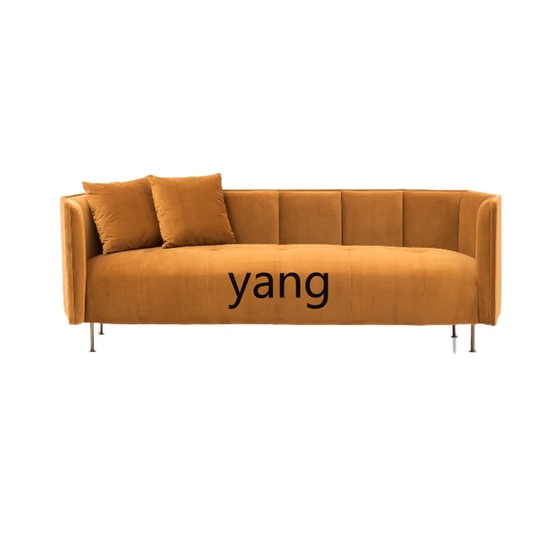LH  modern fabric sofa original design small apartment simple light luxury
