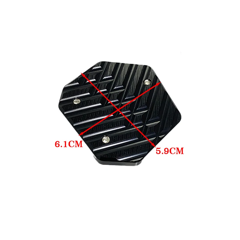 Motorcycle Kickstand Foot Side Stand Sidestand Extension Pad Support Plate For Honda rebel500 250 300 REBEL CMX300 CMX500