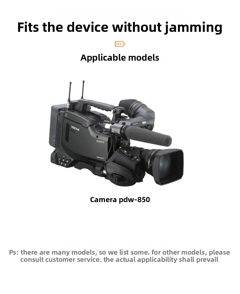 Applicable To Sony BP-190W Broadcast Camera V-port Battery Camera Monitor LED Light External Battery