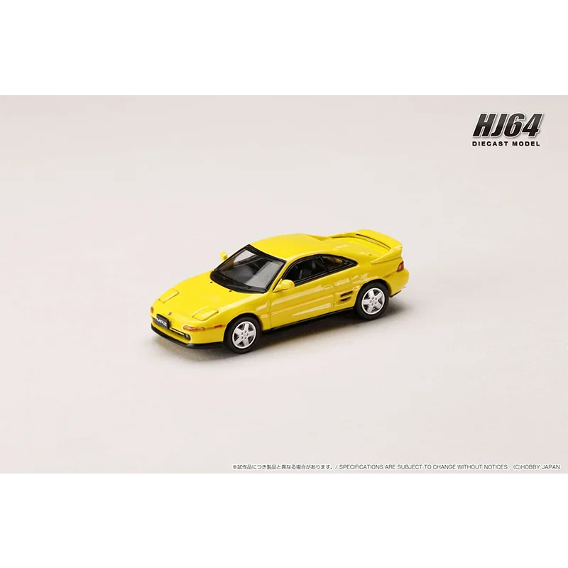 هواية اليابان 1:64 مقياس تويوتا MR2 SW20 GT-S JDM سيارة رياضية لعبة مجسمة تحصيل هدية الكريسماس الكلاسيكية اليابانية موالف سيارة