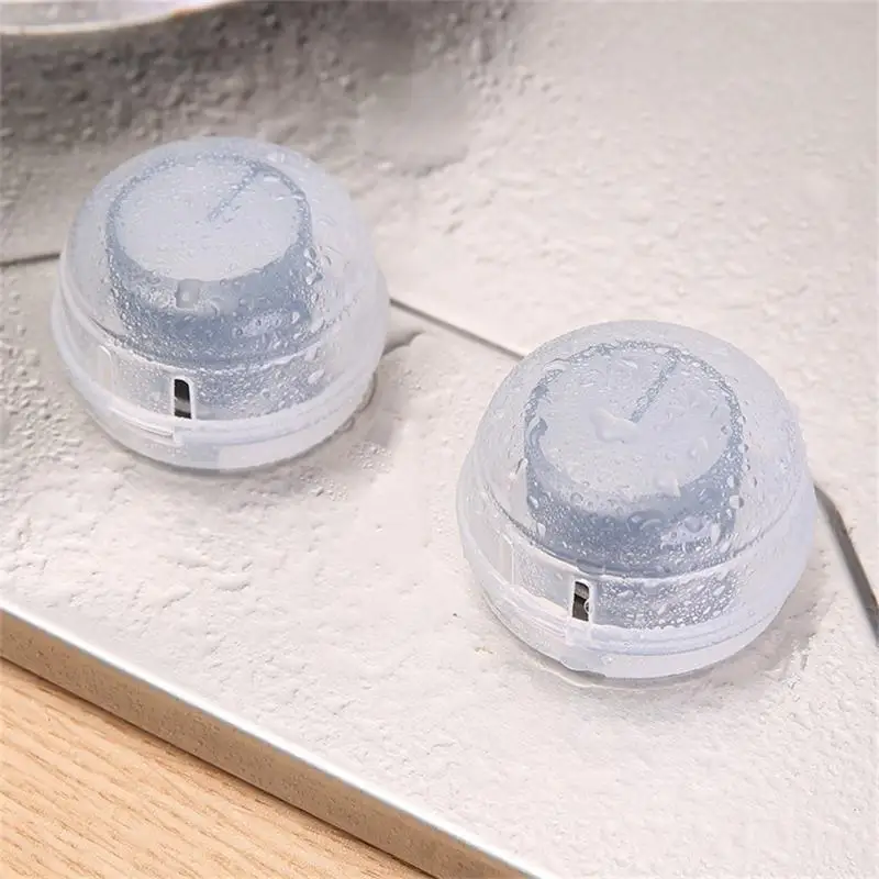 1~10PCS Kitchen Oven Gas Cooker Button Cover Knob Control Switch Protective Cover Protector Security Lock Child Protection