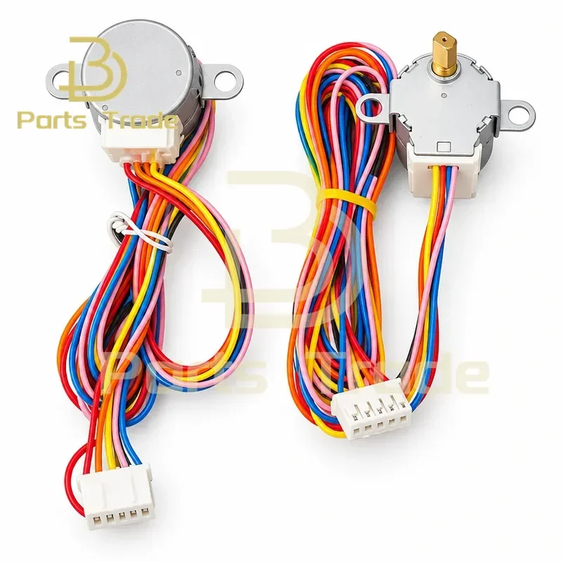 For Haier Air Conditioner 20BYJ46 Pendulum Stepper Motor 12V Replacement Part Compatible with AC Unit Swing Mechanism