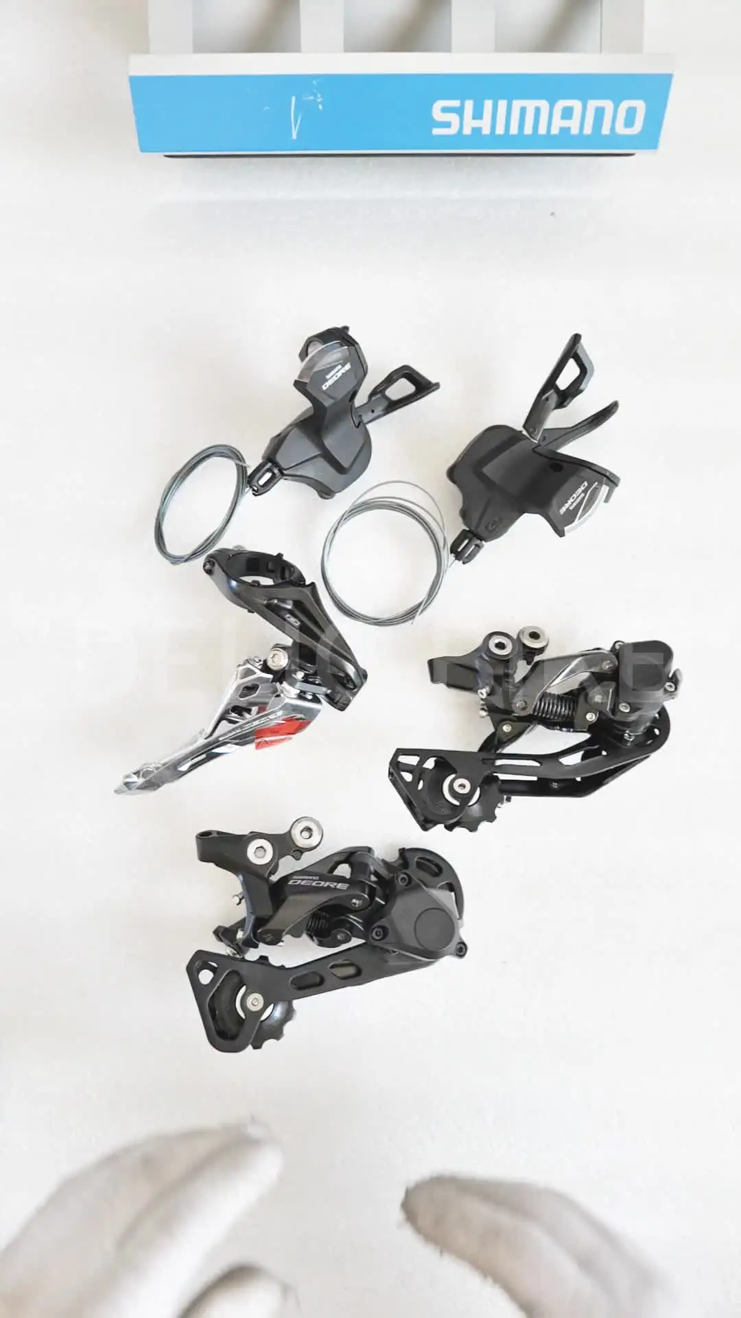 SHIMANO DEORE M6000 3x10v Groupset with Shifter SL-M6000 Front FD