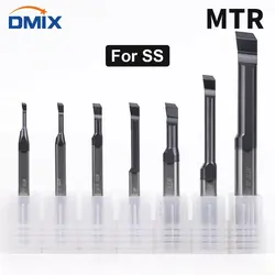 DMIX HRC55 MTR Small Bore Boring Inner Hole Machining Carbide Turning MTR 2/2.5/3/4/5/6/8 Boring For Stainless Steel