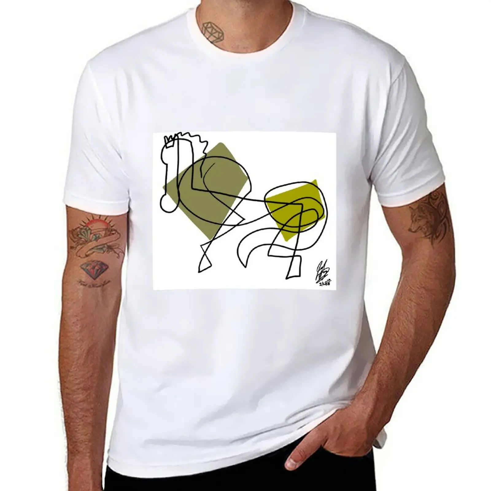 

Horse with no name T-Shirt Basic Solid Color Short Sleeve T-Shirt