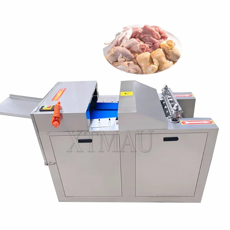 Commercial Meat Slicer Chicken Duck Goose Bone Cutting Machine Large Electric Meat Cutter Machine