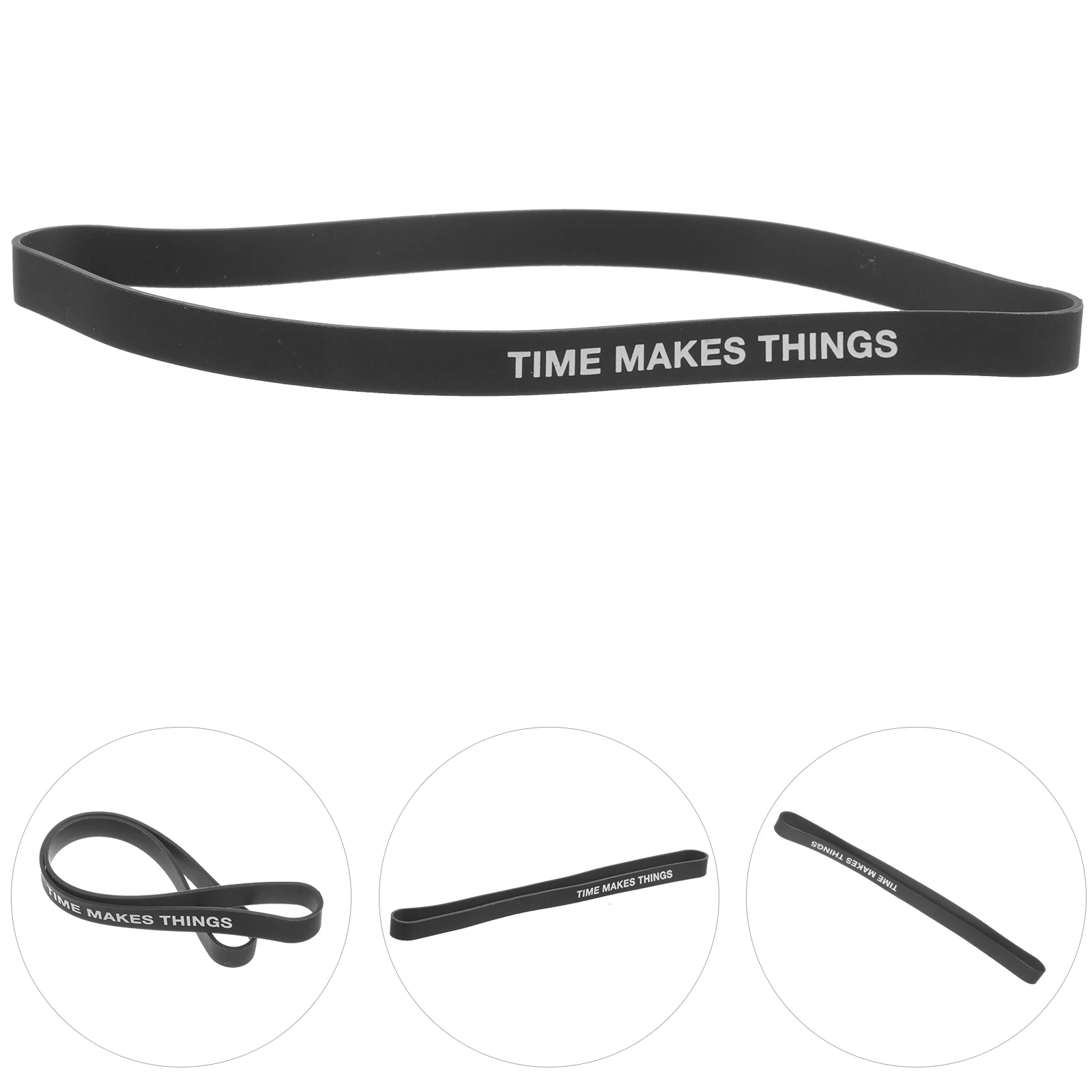 Silicone Elastic Band Flexible Diary Notepad Book Binder Strap Pencil Case Bento Box Fixing Multifunctional Bands