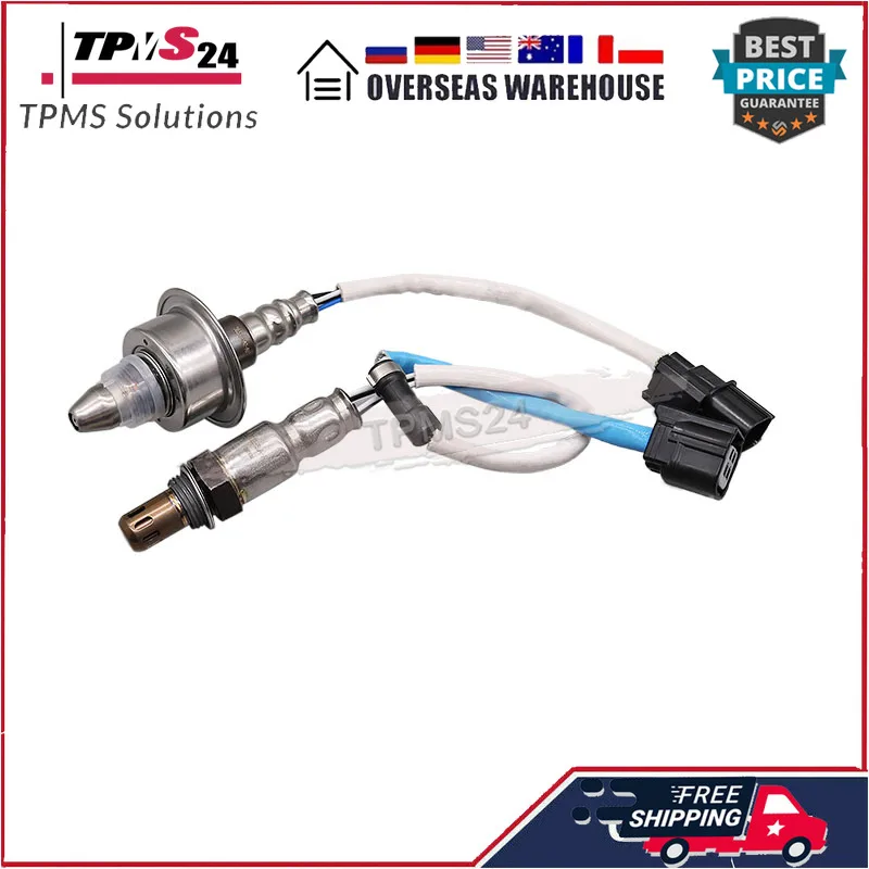 2 buah Sensor O2 Lambda oksigen hilir & hulu 234-9131 234-4980 untuk 2015-2016 HONDA CRV 2,4 L