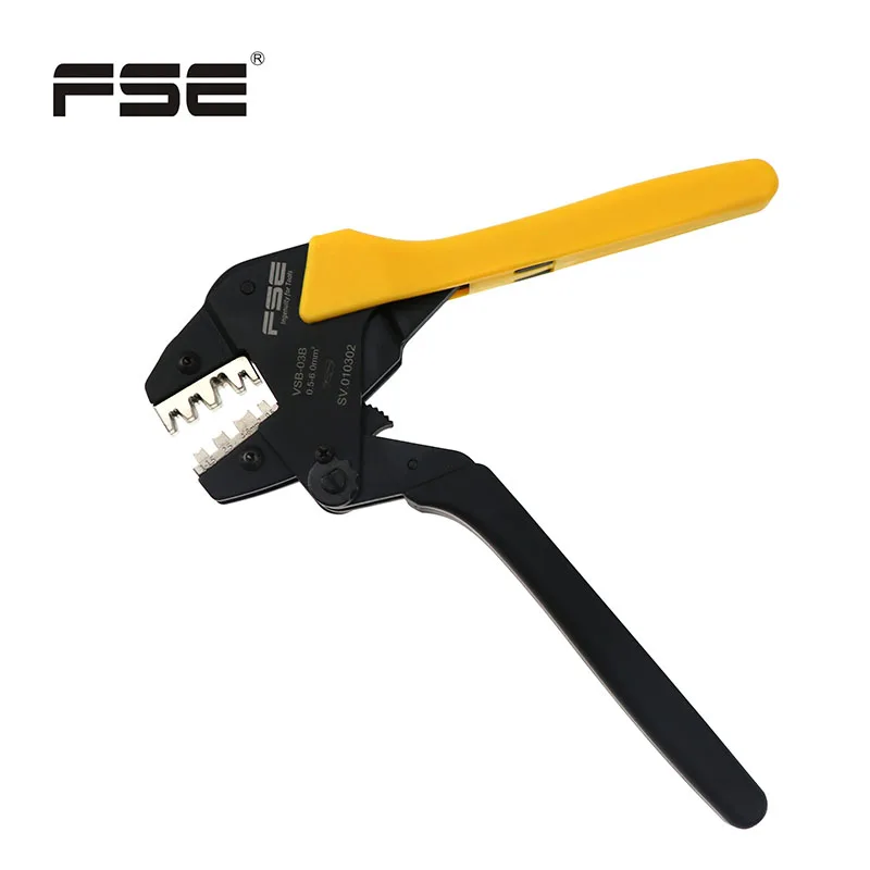 Narzędzie do zaciskania przecinak do kabli Crimper 0.25-10mm 20-10AWG szczypce, narzędzia szczypce do zagniatania drutu izolowane i nieizolowane okucia