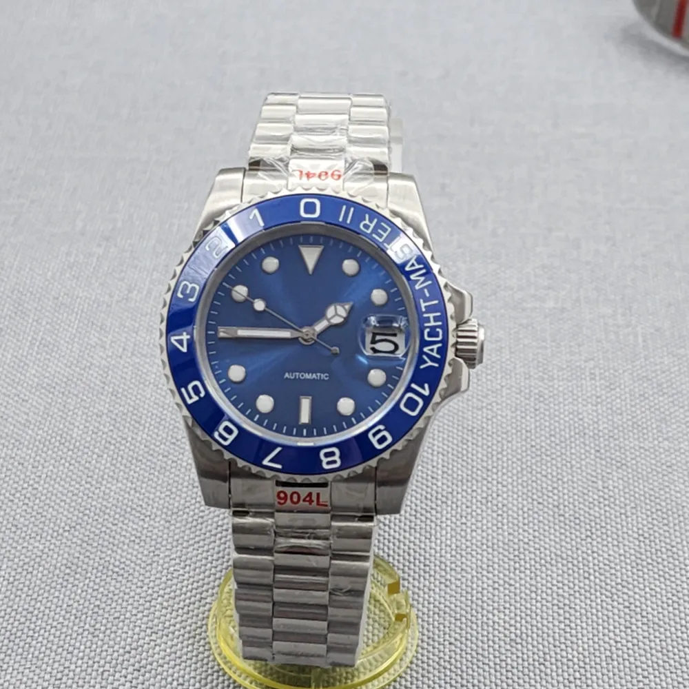 40mm Elite Version SEA Sapphire Glass Stainless Steel Watch Japan NH35 Automatic Mechanical Movement