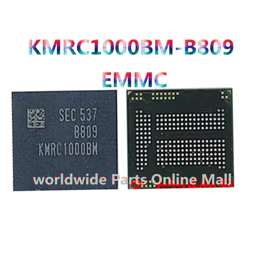 1 Stuks KMRC1000BM-B809 KMRC10014M-B809 KMRH60014A-B614 KMRD60014M-B512 KMGP6001BM-B514 Bga Emmc Chipset