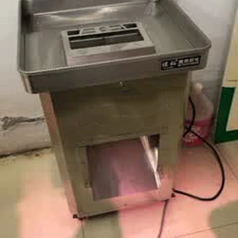 Cheap Price Bacon Ham Beef Lamb Slicer Cutter Roasted Meat Slicing Cutting Machine Pork Chop Slicer