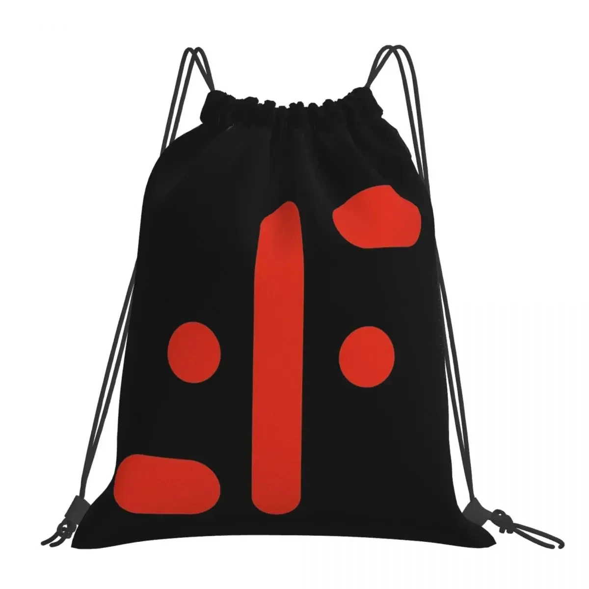 

V The Visitors Insignia Backpacks Fashion Portable Drawstring Bags Drawstring Bundle Pocket Sports Bag BookBag For Man Woman