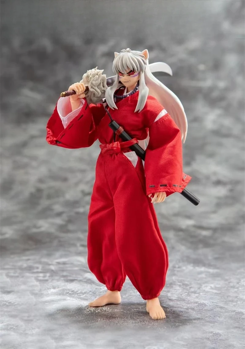 

In Stock Great Toys/GT Inuyasha 1/12 Scale 16cm/6 Inch SHF/S.H.F PVC Action Figure Model Full Set Clothing Body Decor 1 Sold