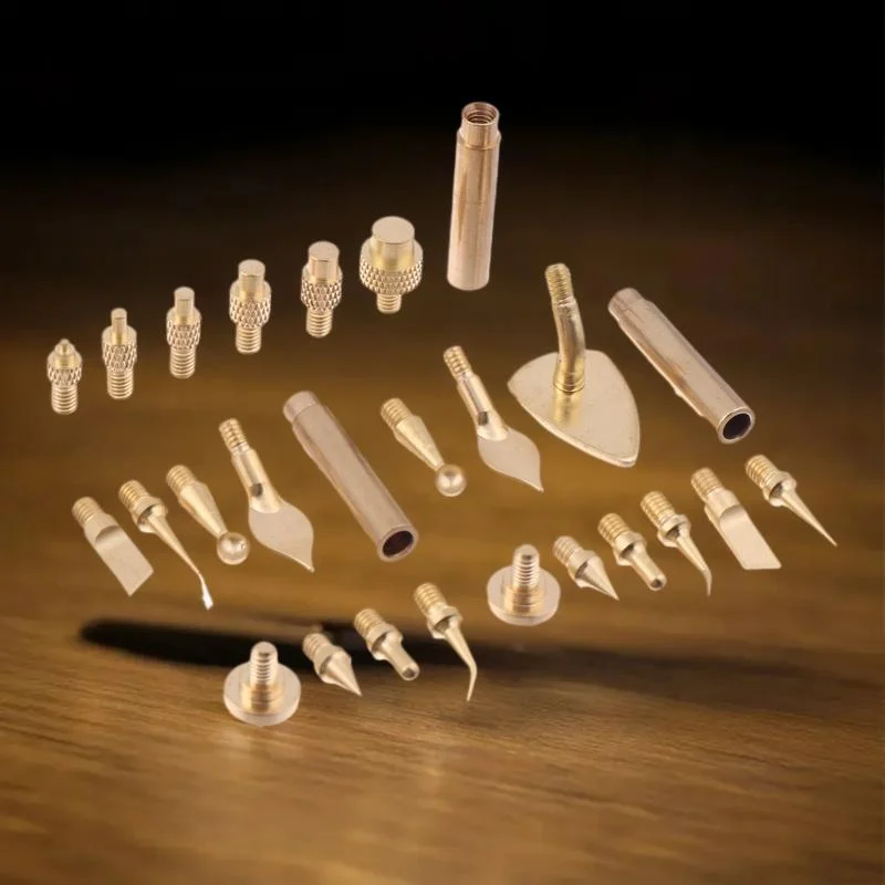 

Эффективная нагревательная гайка с железным наконечником, комплект латунной резьбы M2 M3 M4 M5 M6 M8 для 3D-принтера — 7/9/10 шт.