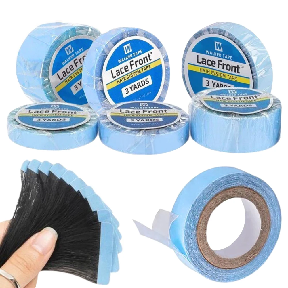 

Lace Wig tape glue for hair extensions Ultra Hold Adhesive Tape glue for wig 3Yard Lace Wig Glue Hair System Tape For Toupees