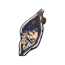 Creative cartoon character style Brooch Cartoon peripheral zipper metal badge Accessory pins wholesale gift to friends