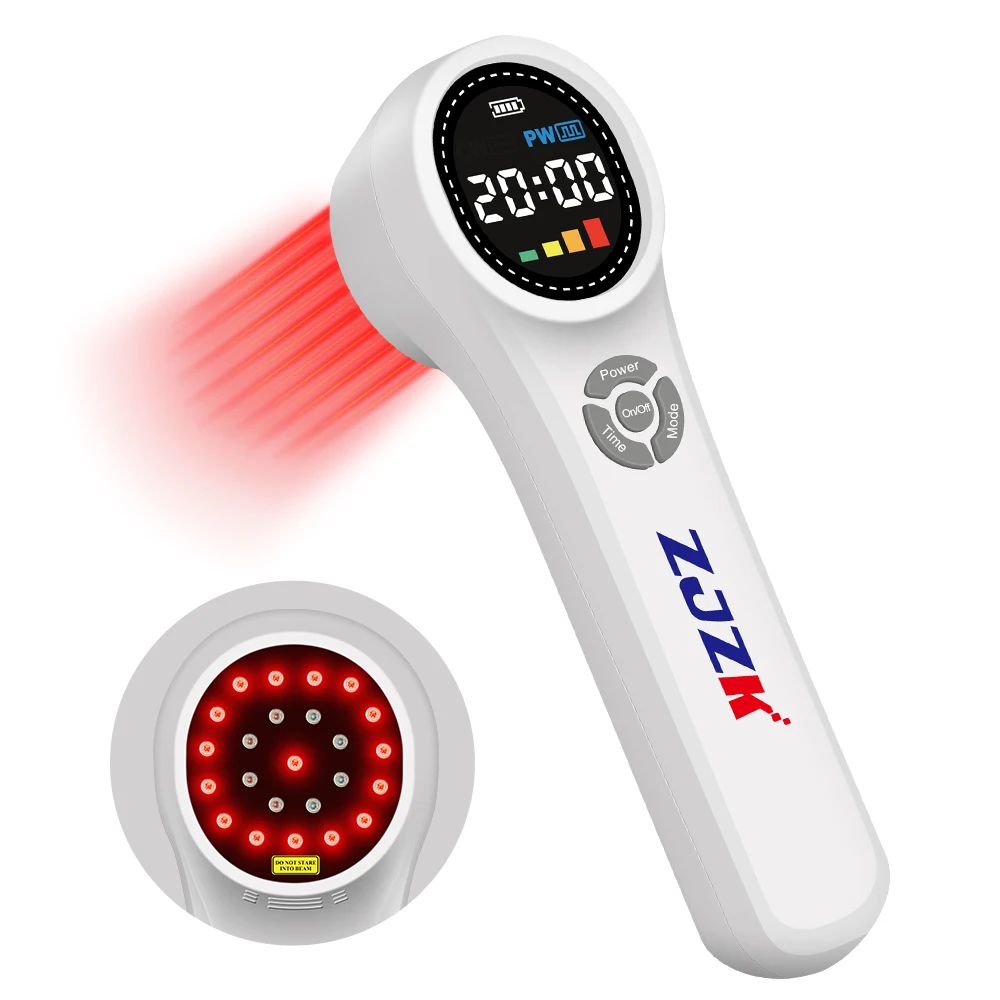 

1760mW Lllt Cold Laser Therapy Treatment Back and Neck Massager Light Physiotherapy Healing With 4x808nm 4x980nm16x650nm