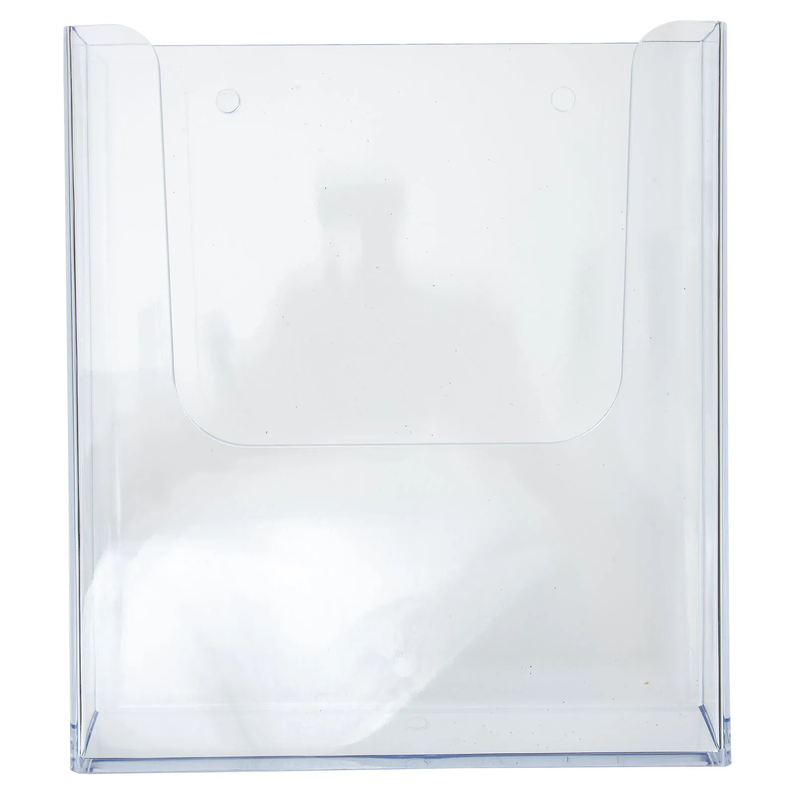 

Wall Document Holder Clear Acrylic Mail Organizer Folder Rack File Paper Stand Home Office Tray Storage Mini Model Decor Item