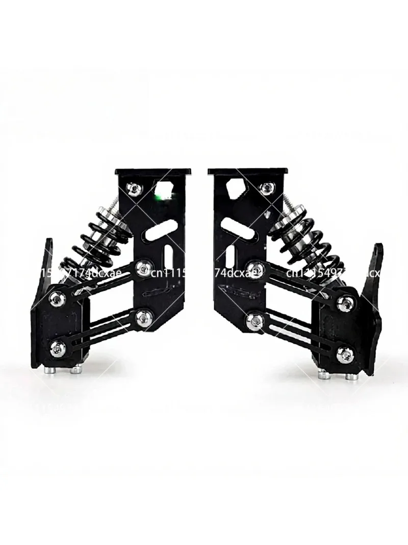 2-Piece/Pair Spring Shock Absorption Suspension Bracket for Single Axle Electric Hub Wheel Air Cushion Plate