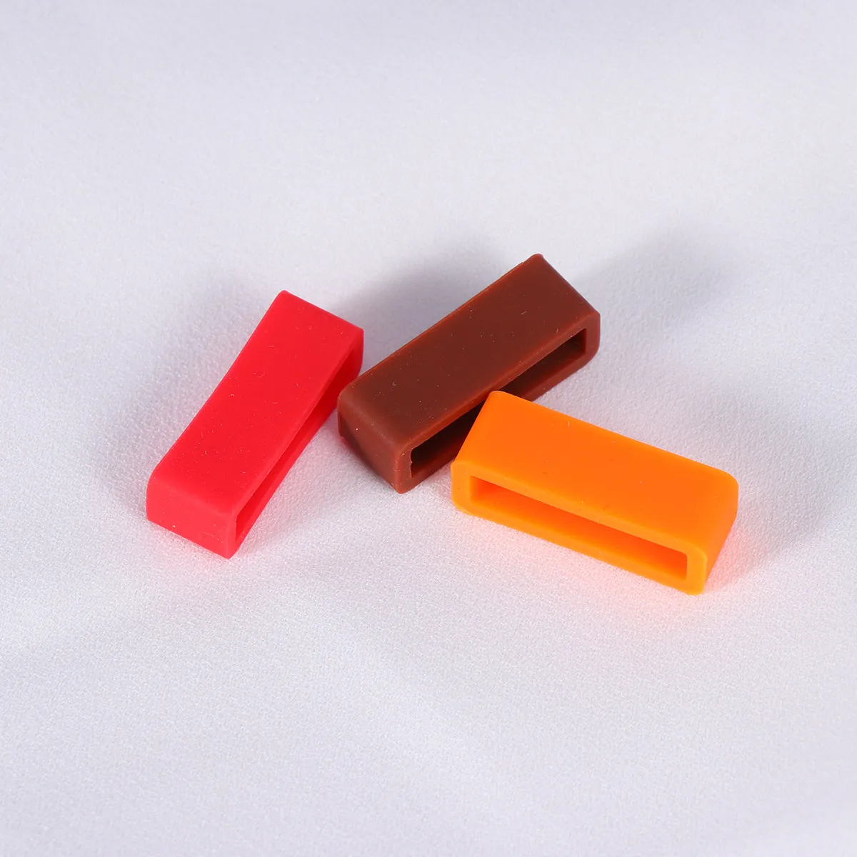 

10Pcs Elastic Silicone Watch Strap Loops Rings for 20Mm Watches Replacement Band Accessories Wear Resistant Rubber Watch Parts