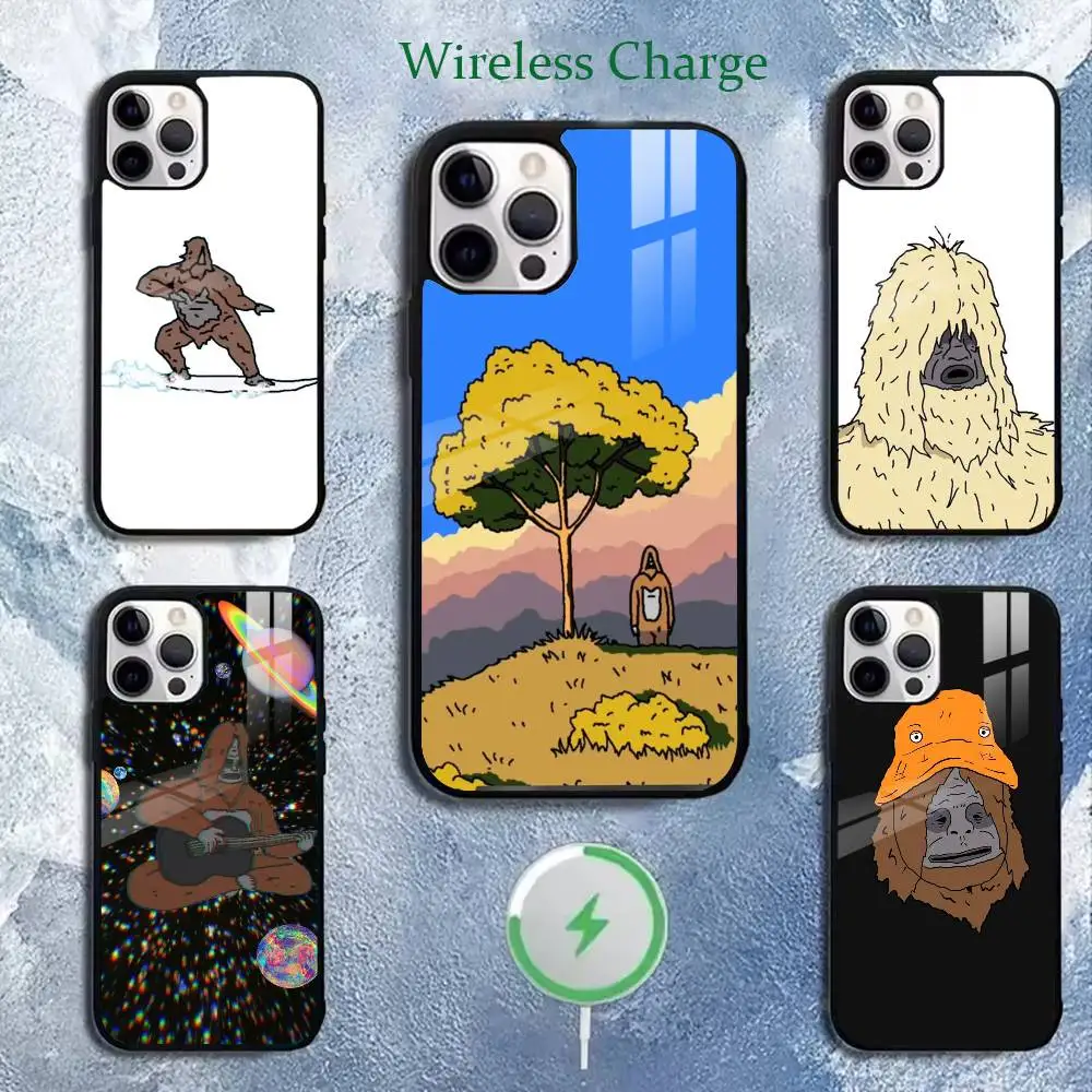 

The Sasquatch S-Sassy Phone Case For iPhone 17,16,15,14,13,12,11Plus,Pro,Max for Magnetic Wireless Charging
