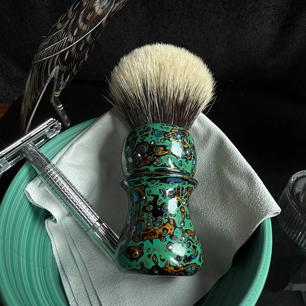GDMG Handle-Intangible Cultural Heritage Chinese lacquerware royal colorway Compatible with all brush knots