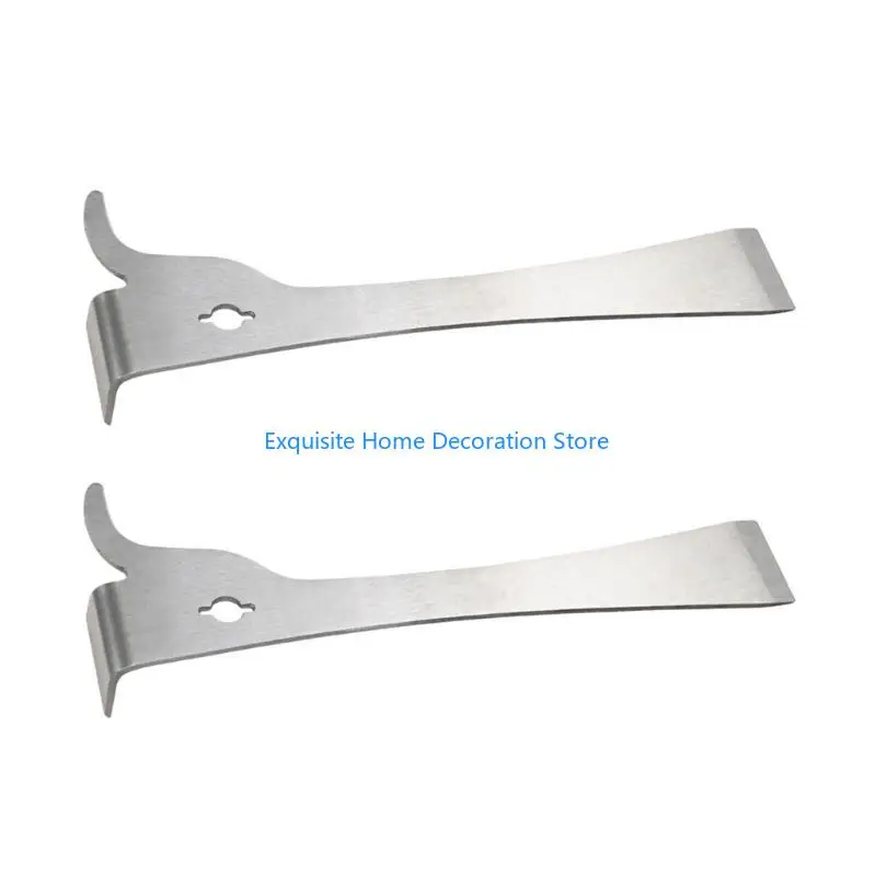 

L5BF Set of 2 Stainless Steel Honeycomb Cutter Fork Bees Hives Scraper for Beekeeping
