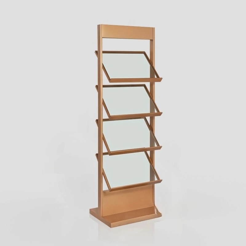 

Real estate folding rack, single-page data , newspaper rack in the sales office, apartment plan flyer page