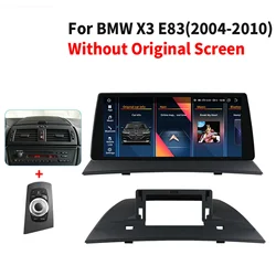 10.33 ''inteligentny ekran 2din Radio samochodowe z androidem multimedialny odtwarzacz wideo dla BMW X3 E83 2004 -2010 nawigacja GPS Carplay Auto 4G DSP