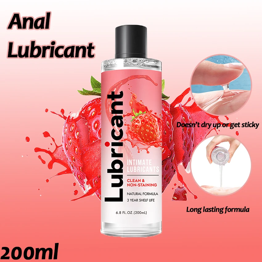 

Anal Lubricant Gel Water Based Sex Lubrication For Man Woman Gay Vagina Masturbation Goods Sexual Games Couples Adult Supplies