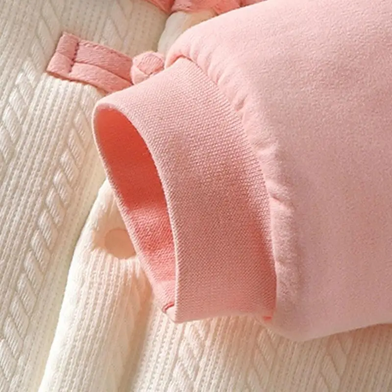 

Детские длинные рукава комбинезон цветочный комбинезон зимний осень осень дышащий кнопку для защелки