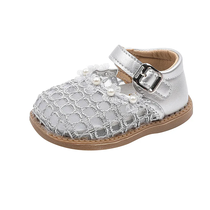 

Zapatos Niña Fashion Girls Shoe Summer New Kids Sandals Simple Versatile Girl Mesh Casual Shoe Comfort Non Slip Beach Kid Shoes