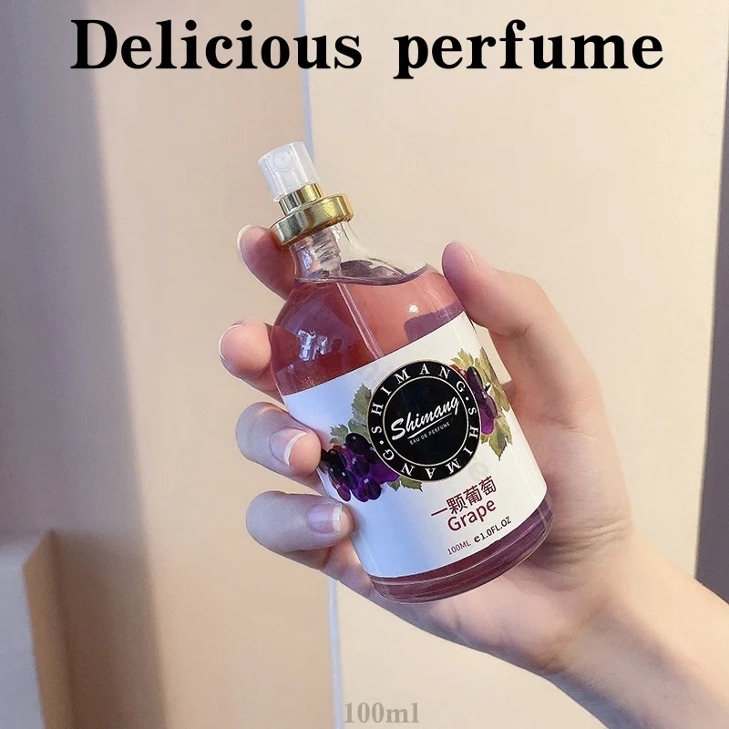 100ml Grape Honey Peach perfume Food Flavor perfume Natural, Lasting and Fresh