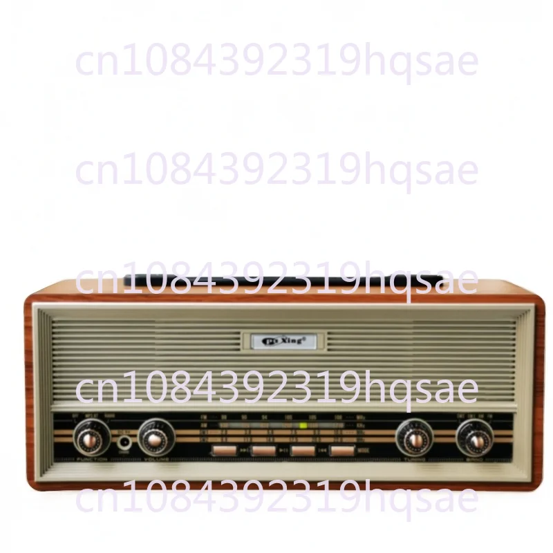 

Old Style Wooden Desktop Wireless Bluetooth Speaker Multiband AM FM SW 3 Band Radio Portable Stereo Speaker USB/TF Audio Player