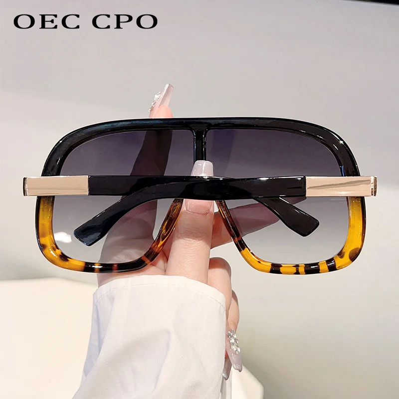 Oversized One-Piece Sunglasses for Women and Men - UV400