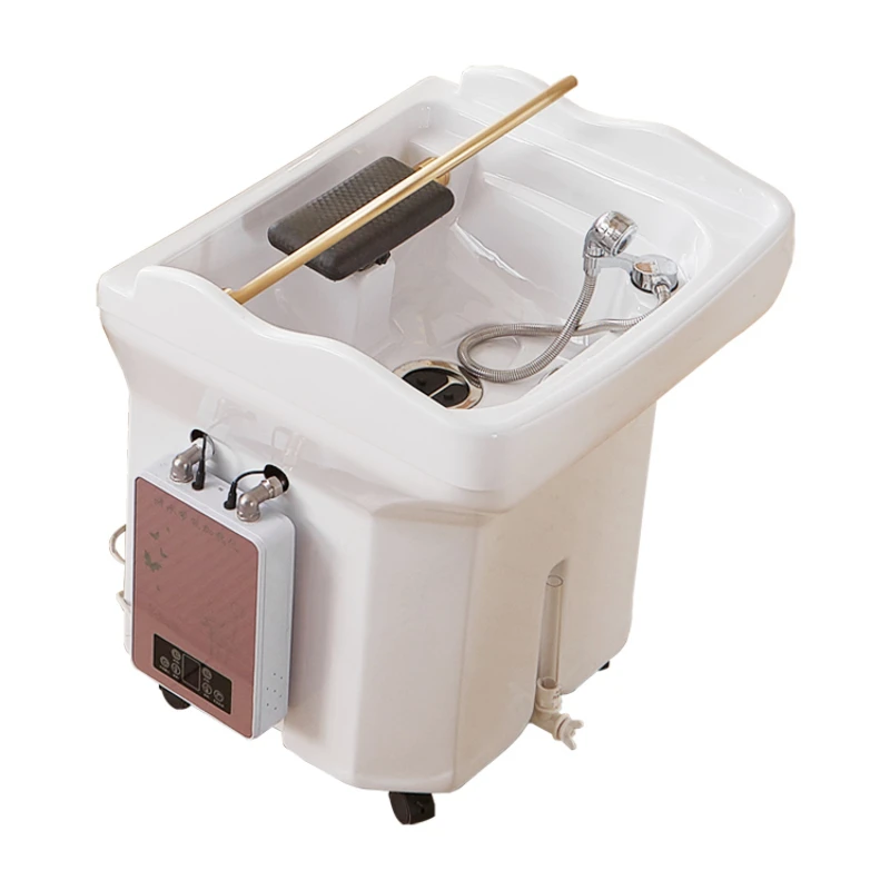 

Умывальник для шампуня для циркуляции воды, умывальник для салона красоты, оборудование для лечения головы физиотерапией, фумигация