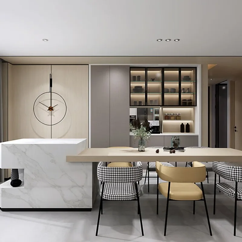 Household kitchen cabinet storage stove cabinet integrated