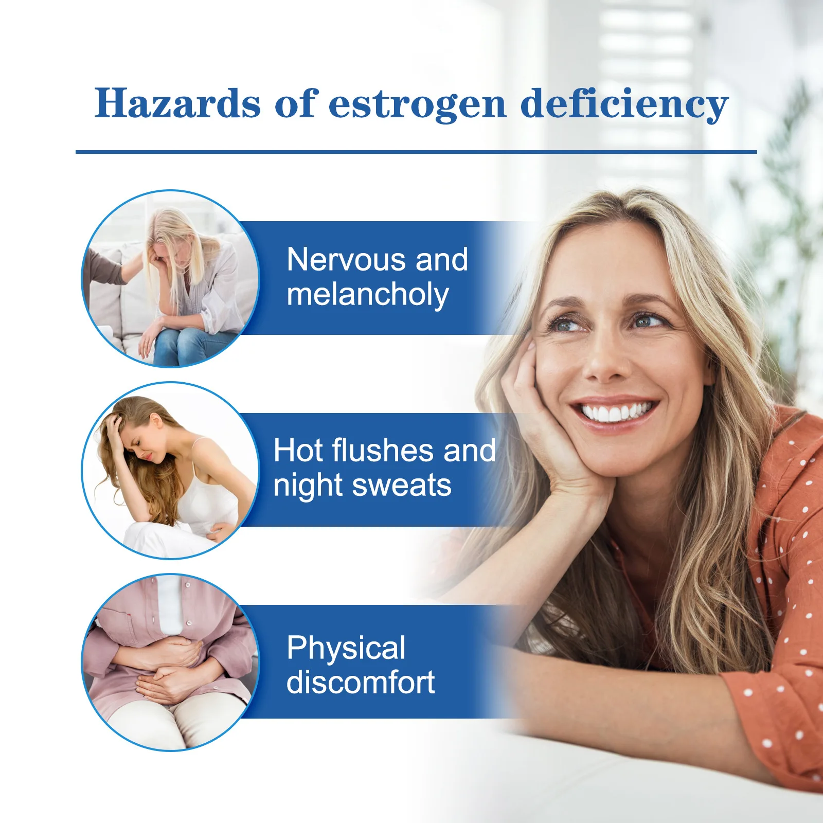 EELHOE Women's Bioidentical Progesterone Cream, Support Wellness During Menopausal Period, Soothe Mood & Ease Stress