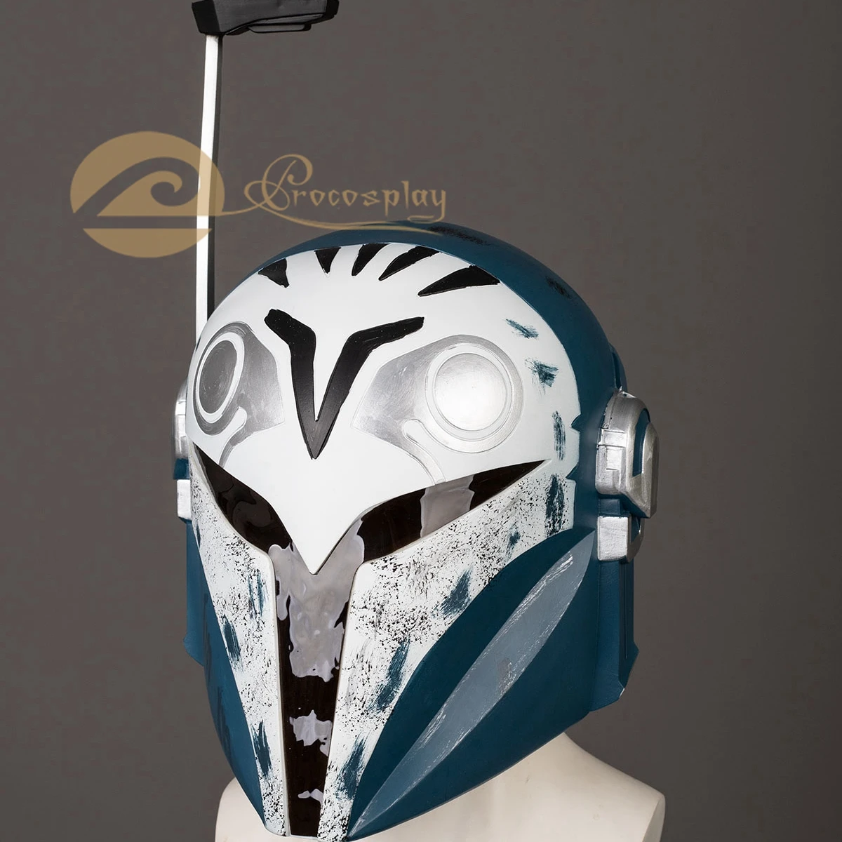 Bo-Katan Kryze Cosplay Helmet Accesorios PVC Headgear Movie Role Play Prop C08672