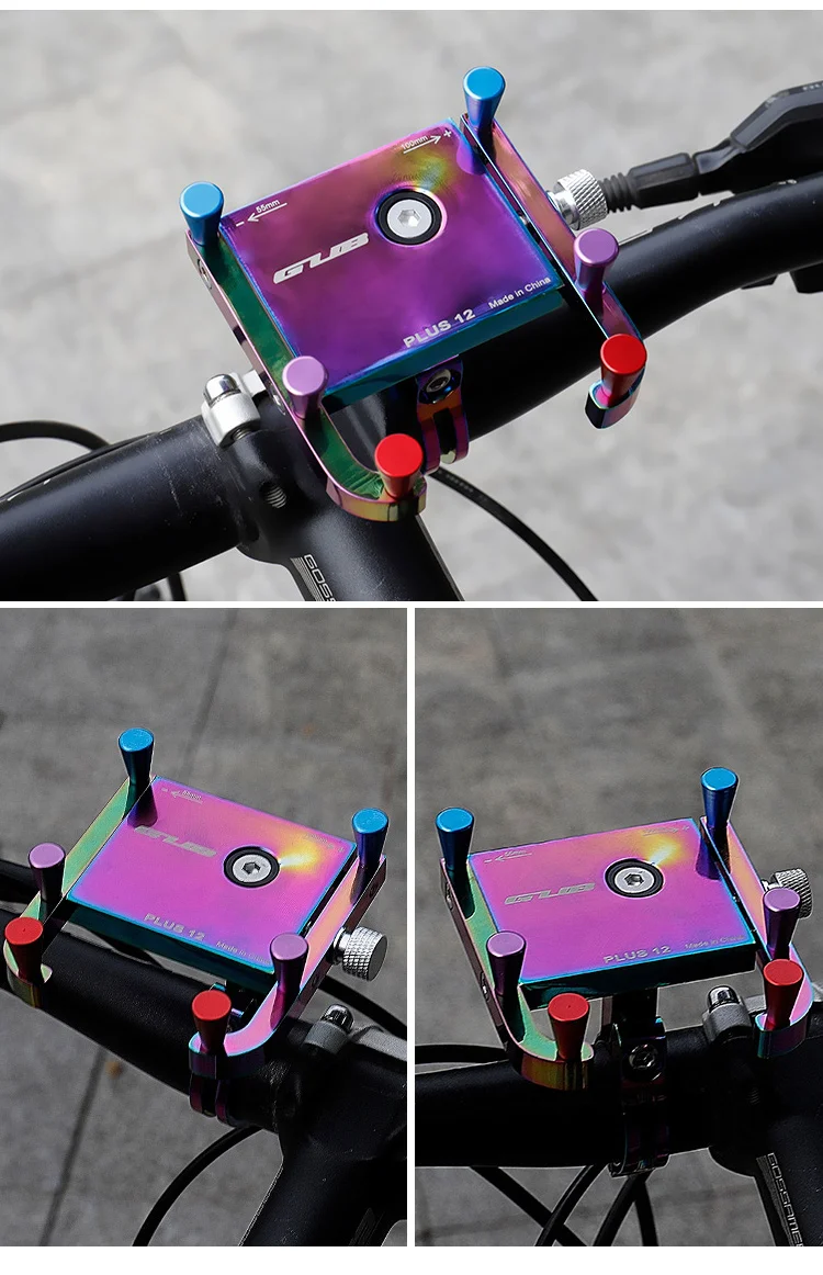 GUB P10 Fahrrad-Telefonhalter, 3,5–6,8 Zoll, Handy-Halterung für Elektrofahrrad, Motorrad, MTB, Rennrad, Lenker, Telefonständer – Detail 29