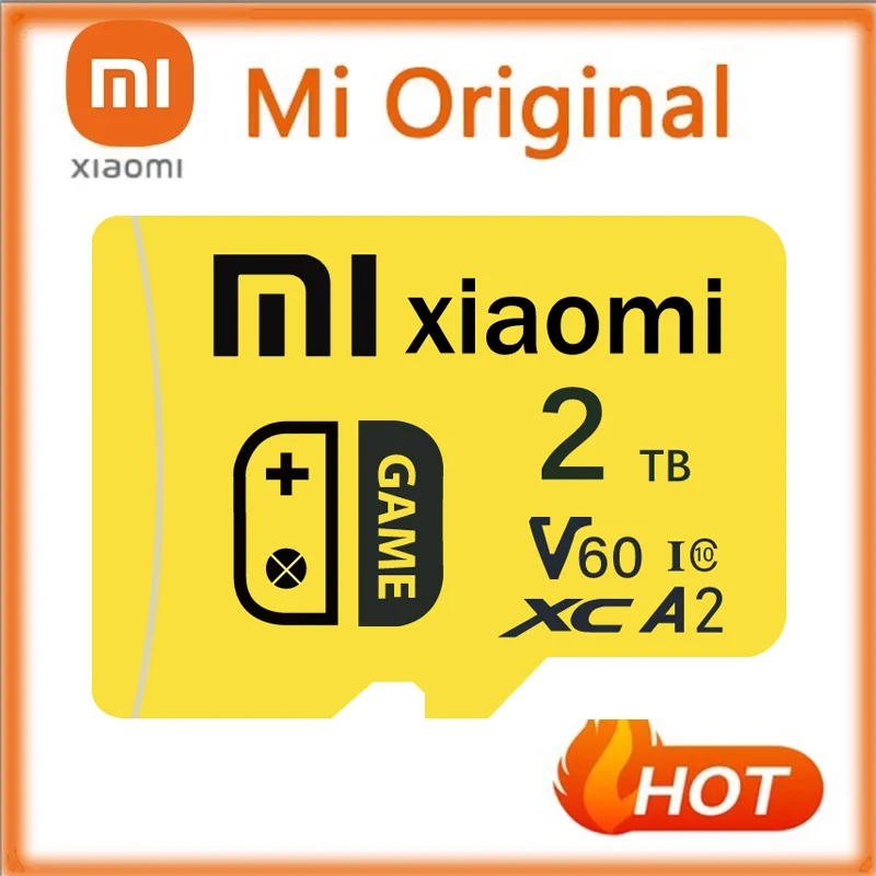 Scheda di memoria Xiaomi originale 2TB 1TB 512GB 256GB Class10 Mini TF Card U1 SD Card per telefoni cellulari dispositivi per auto computer droni