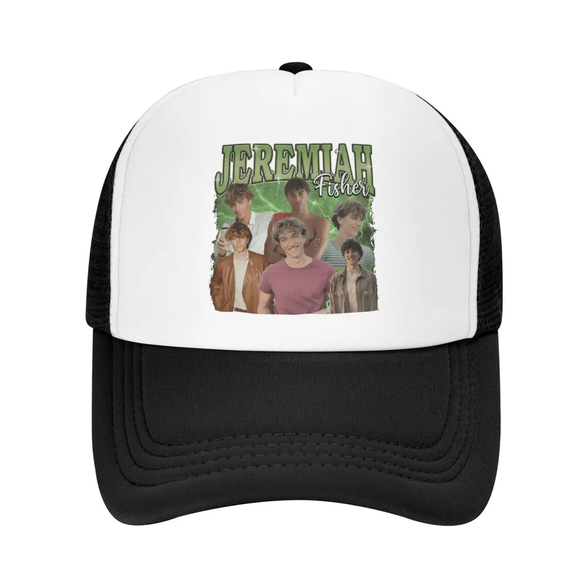 Jeremiah Fisher Vintage Meme Awesome Baseball Caps Mesh Hats Sun Caps Sport Adult Caps