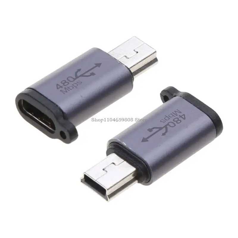 Type-C to Micro USB Mini USB Adapter Adapter Adapter 18W Connector 480Mbps CONCHERCE 480MBPS