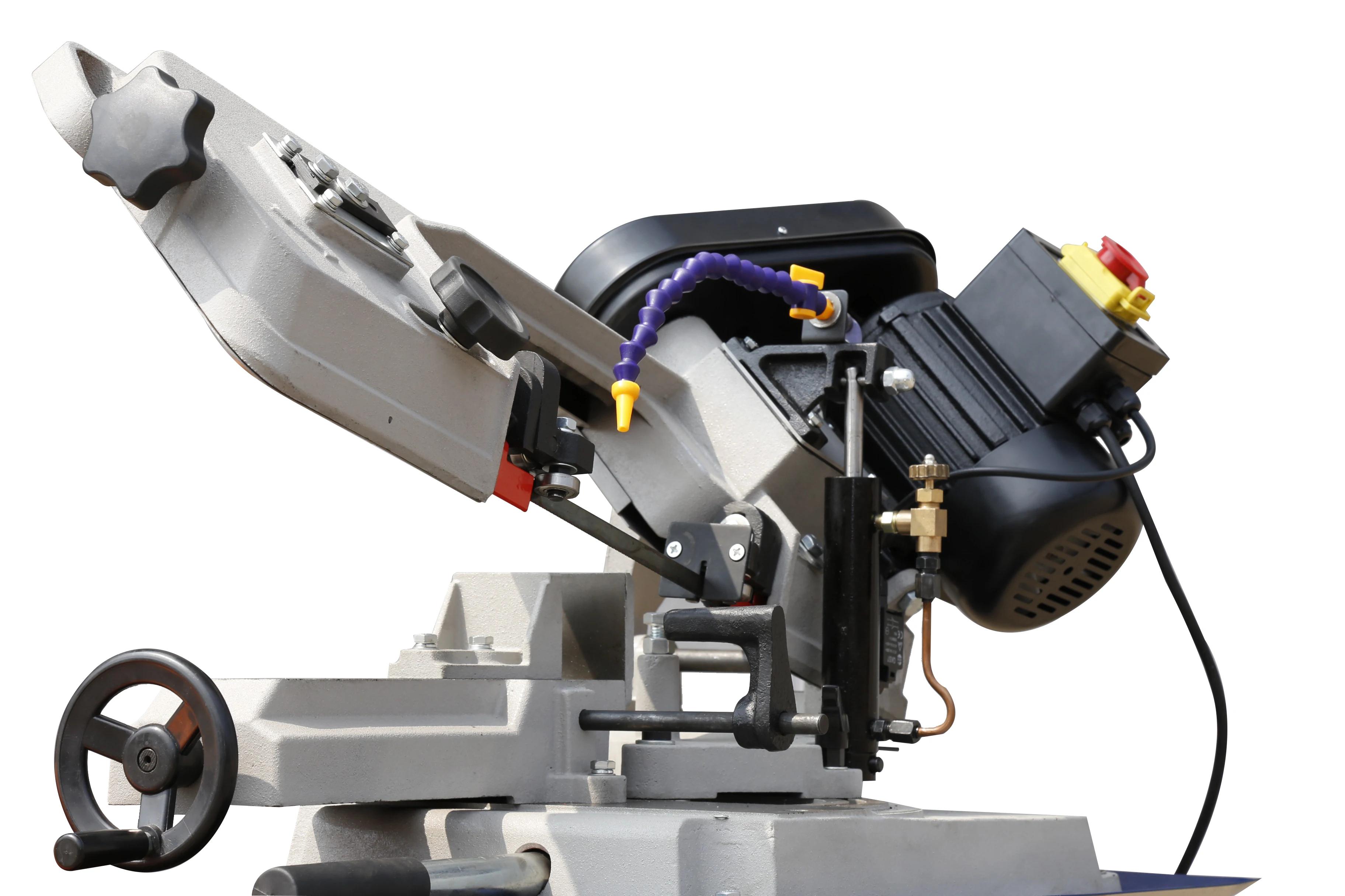 G5013W 5" Manual Band Saw Machine Metal Construction Industries New & Used Core Components Include Engine Gear Motor