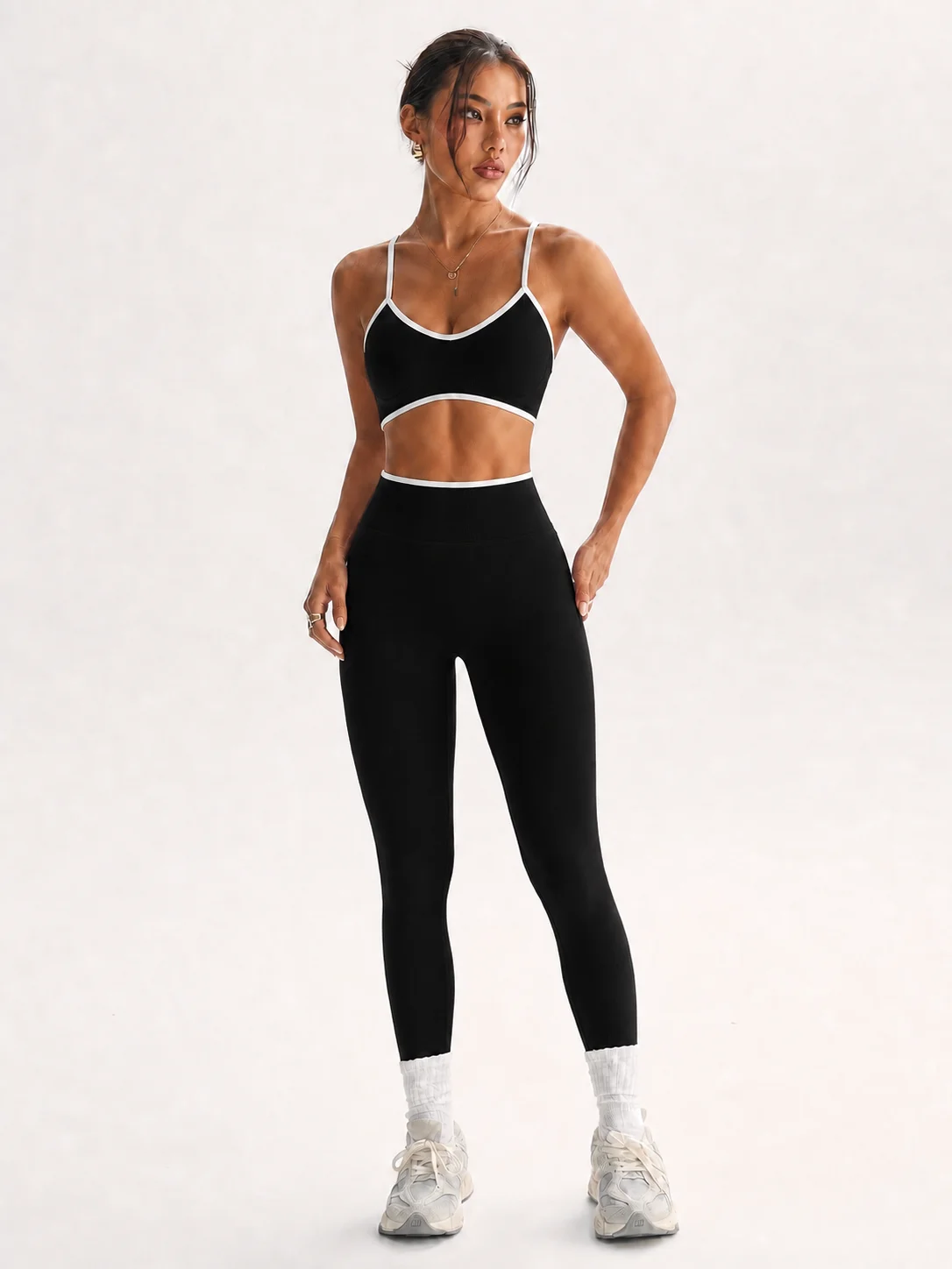Women's Yoga Set Sol Seamless — High Waist, Seamless