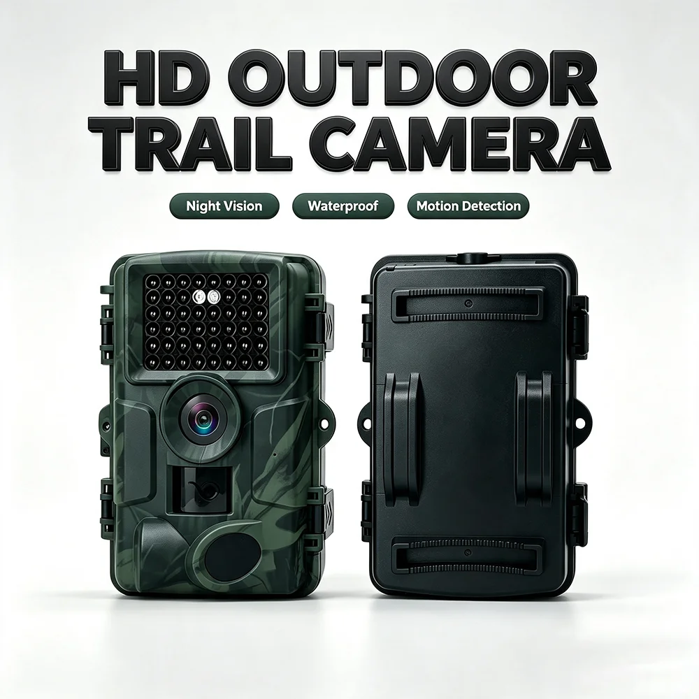1080P PR4000 WiFi Hunting Camera Bluetooth 32MP Infrared Night Vision IP66 Waterproof 2.0 inch LCD Wildlife Scouting Trail Photo
