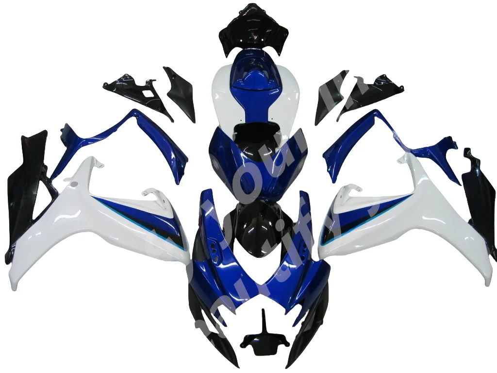 ABS Fairings For white blue G S XR 600 750 k6 2006 -2007 Motorcycle Cowlings G S XR600 G S XR750 06-07 k6 Fairing Custom