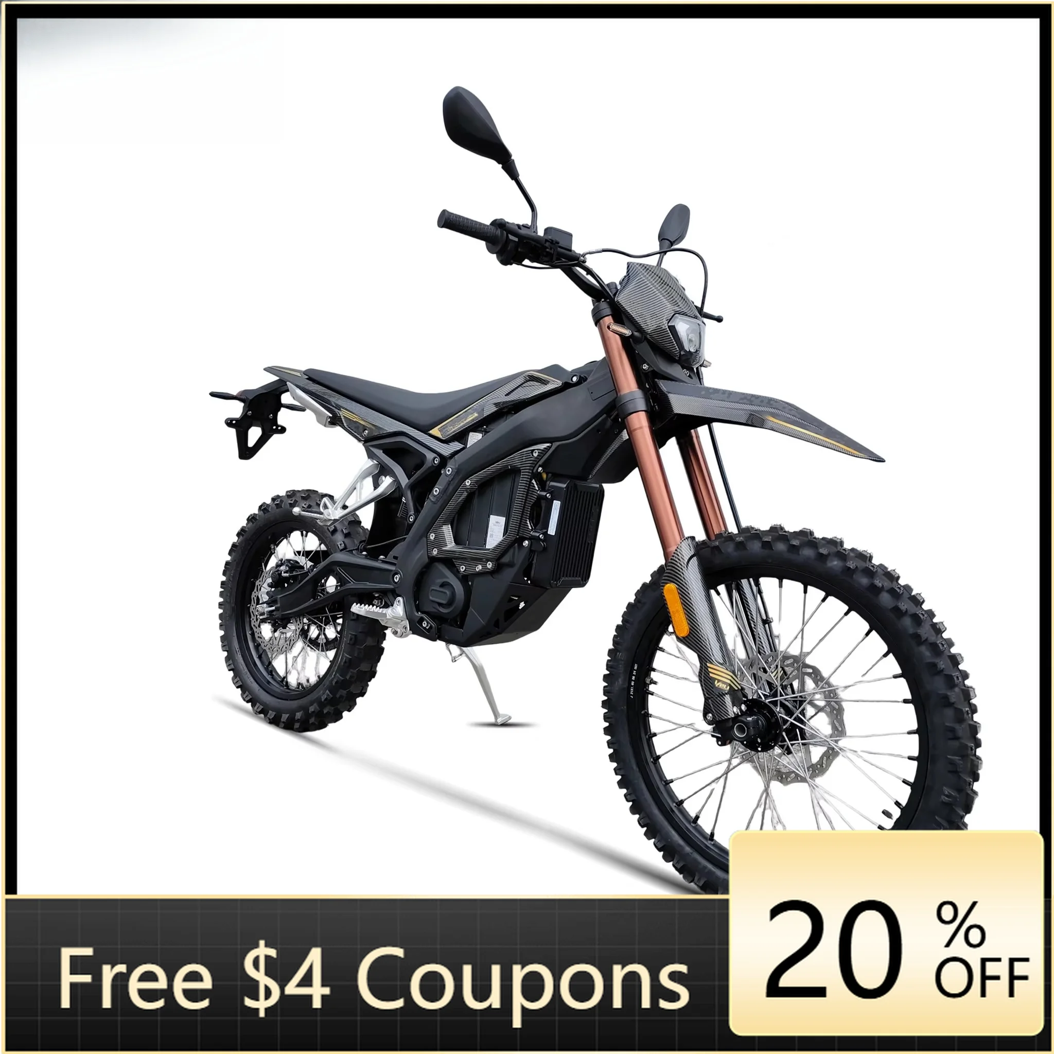 YzhgbNew 10KW electric off-road vehicle, powered by lithium battery, maximum speed of 100 km/h, 10KW motor, steel track bike, su